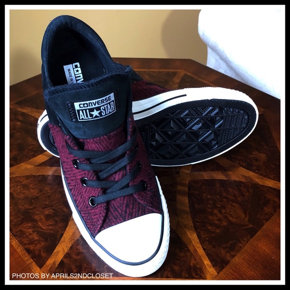 CONVERSE STYLISH SUEDE CANVAS LO OX SNEAKERS - Picture 2 of 8